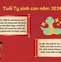 Bố Tuổi Dậu Mẹ Tuổi Sửu Sinh Con Năm Nào