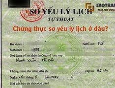 Công Chứng Hồ Sơ Xin Việc Cần Mang Theo Gì